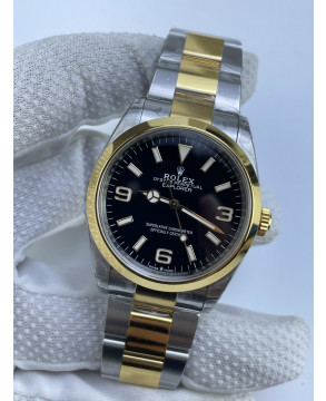 (준비완료/특급배송)NO.3297/VS공장 롤렉스 익스플로러 신형 콤비 36미리 3230최신무브